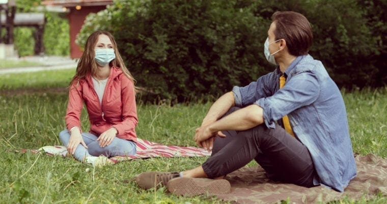 COVID-19: Dating in a Socially Distanced and Masked World